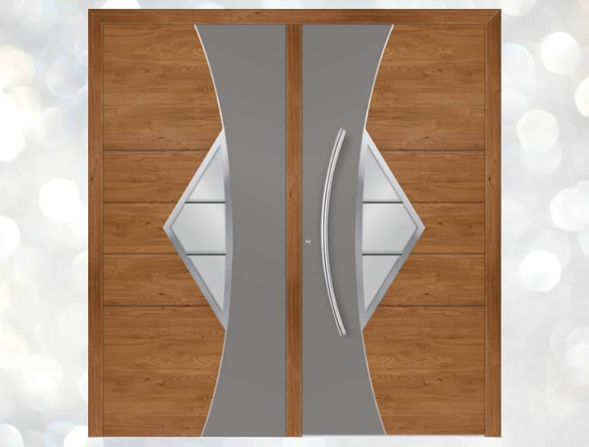 800 Double Entrance Door - Winchester Style