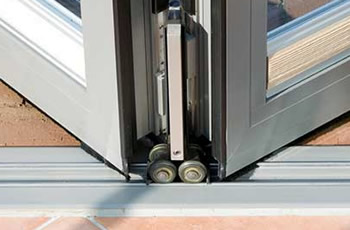 Tracks for longer lasting bifold doors