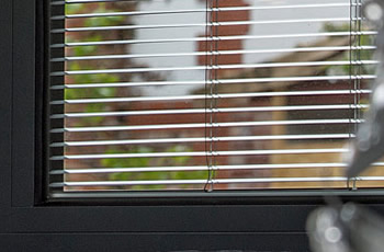 double glazing with blinds